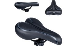 Gēla velosipēda sēdeklis inSPORTline Pogata, 16 cm