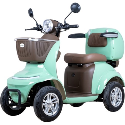 Electric Four-Wheel Scooter inSPORTline Lubica II - Green