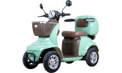 Electric Four-Wheel Scooter inSPORTline Lubica II - Green