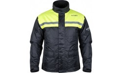 Motociklistu lietus jaka W-TEC Nowet - Melna-fluo