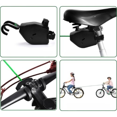inSPORTline Tynur Self-retracting Bicycle Tow Rope