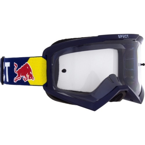 Motocross Goggles Red Bull Spect Evan, Blue, Clear Lens
