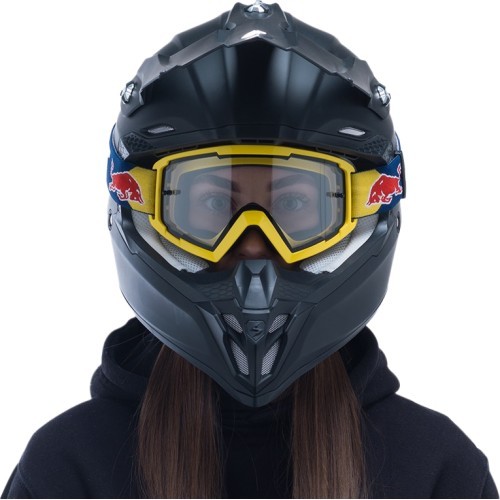 Очки для мотокросса Red Bull Spect Whip, жёлтые, прозрачные линзы