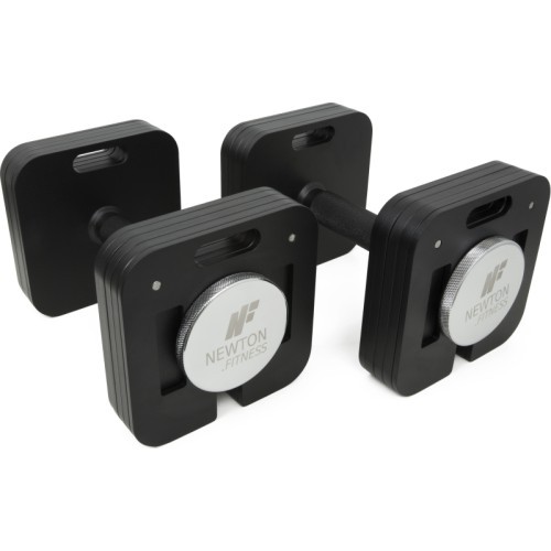 Regulējamu hanteļu komplekts Newton Fitness 2 × 20 kg – 4–20 kg