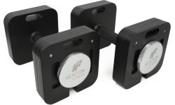 Regulējamu hanteļu komplekts Newton Fitness 2 × 20 kg – 4–20 kg