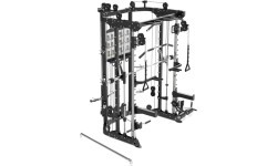 Pivot Fitness FSM-200 funkcionālais Smith trenažieris, melns