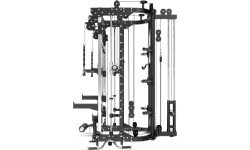 Pivot Fitness FSM-200 funkcionālais Smith trenažieris, melns