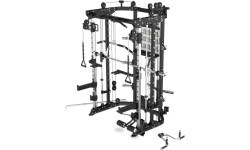 Pivot Fitness FSM-200 funkcionālais Smith trenažieris, melns