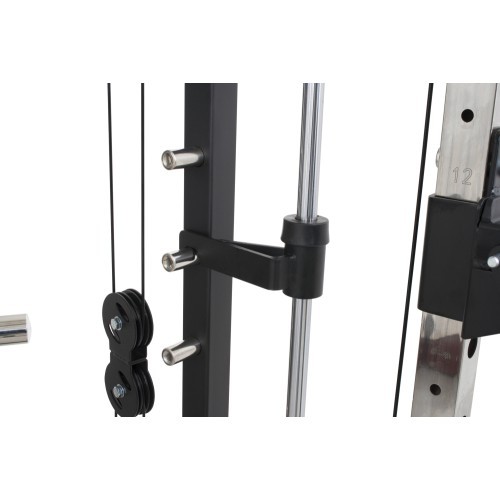 Pivot Fitness FSM-200 funkcionālais Smith trenažieris, melns