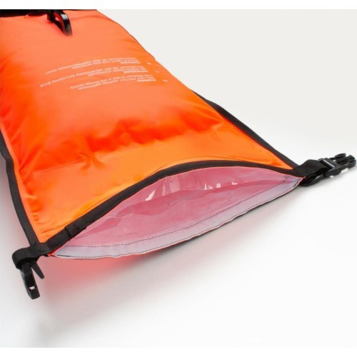 Open Water Swim Buoy with Pocket 37 × 72 cm,
