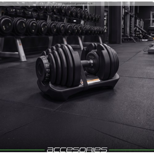 Regulējama hantele 2,5–24 kg UpForm
