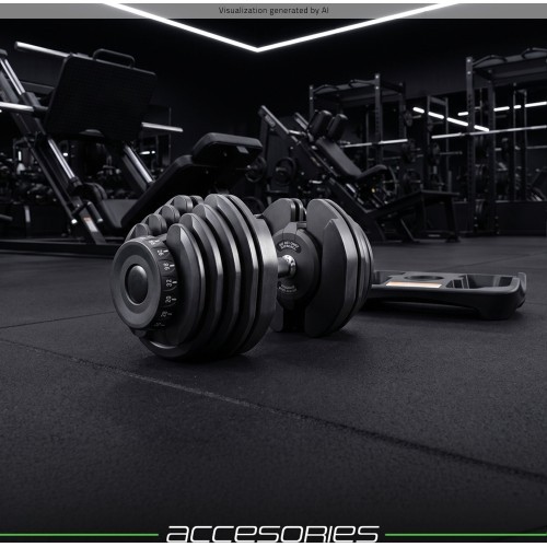 Regulējama hantele 2,5–24 kg UpForm