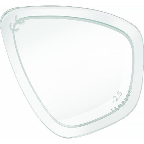 Corrective lens for optic masks -3,0 dipot. left