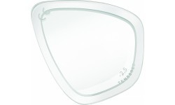 Corrective lens for optic masks -3,0 dipot. left