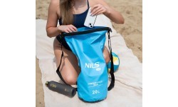 NC1703 WATERPROOF BAG BRIGHT BLUE 20L NILS CAMP