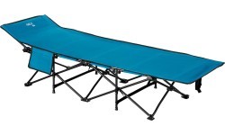 Складная кемпинговая кровать NILS NC2701, синяя, 188 см