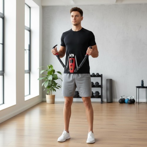 HYDRAULIC ARM MUSCLE TRAINER WITH COUNTER F1020 PRO HMS