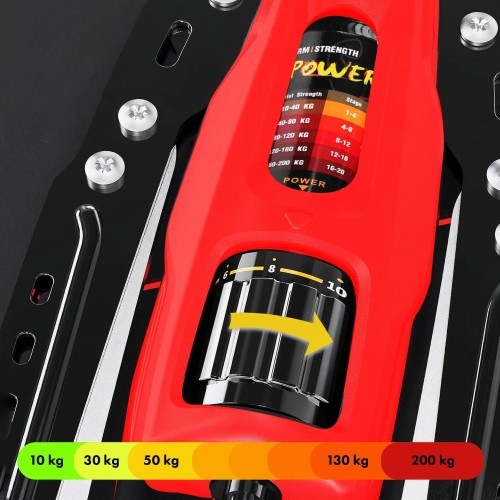 Гидравлический тренажёр для мышц рук со счётчиком F1020 PRO HMS