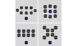 MODULAR MUSIC BOXING MACHINE BLUETOOTH WITH GLOVES TB05 HMS