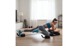 MULTIFUNCTIONAL EXERCISE PLATFORM WITH ROPES DBP01 HMS