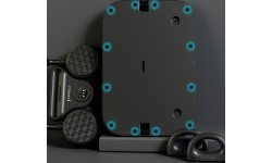 MULTIFUNCTIONAL EXERCISE PLATFORM WITH ROPES DBP01 HMS