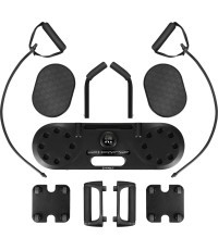 MULTIFUNCTIONAL BOARD FOR ABDOMINAL MUSCLE EXERCISES AND PUSH-UPS WITH ROPES 3-IN-1 DBP02 HMS