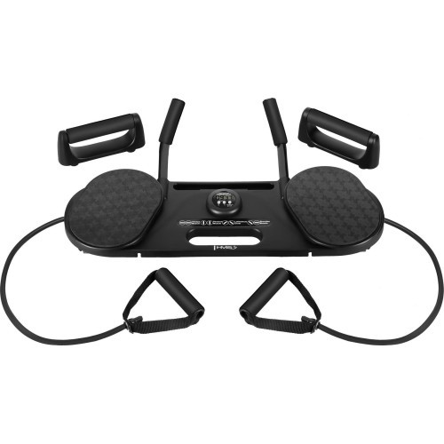 MULTIFUNCTIONAL BOARD FOR ABDOMINAL MUSCLE EXERCISES AND PUSH-UPS WITH ROPES 3-IN-1 DBP02 HMS