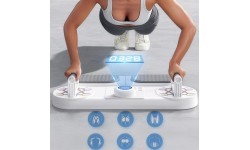 MULTIFUNCTIONAL BOARD FOR ABDOMINAL MUSCLE EXERCISES AND PUSH-UPS WITH COUNTER DBP03 HMS