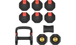ADJUSTABLE DUMBBELL WITH PUSH-UP BAR AND KETTLEBELL FUNCTION HL05 3in1 HMS