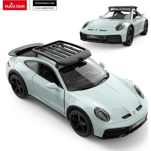 Tālvadības automašīna 1:14 Porsche 911 Dakar Mint RASTAR