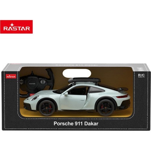Tālvadības automašīna 1:14 Porsche 911 Dakar Mint RASTAR