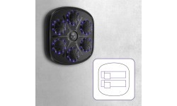 Умная музыкальная боксёрская машина HMS TB03 с Bluetooth и перчатками
