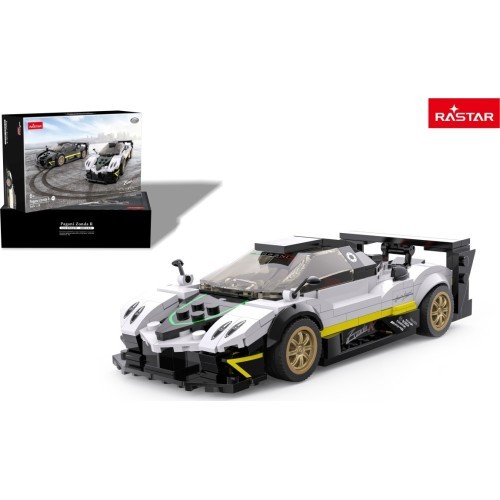 Конструктор автомобиль Pagani Zonda R 1:28, белый, RASTAR
