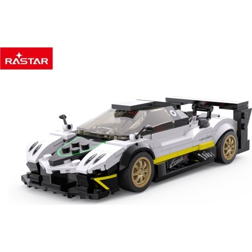 Konstruktors automašīna Pagani Zonda R 1:28, balts, RASTAR