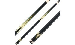 Бильярдный кий Pool Predator Truesplice-16 GEN3 зелёно-жёлтый, Radial, шафт Revo, чёрная пластина Vault, 12,9 мм RAD