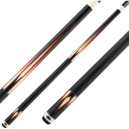 Biljarda kijs Predator Truesplice-16 GEN3 Red/Orange, Radial, Revo Shaft, Black Vault Plate, 12,9 mm RAD