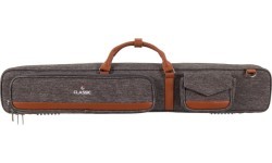 Mīksts biljarda kija somas Classic Challenger, pelēkbrūns, 3/5, 85 cm