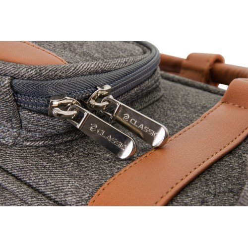 Cue Soft Case, Classic Challenger, Grey-Brown, 3/5, 85 cm