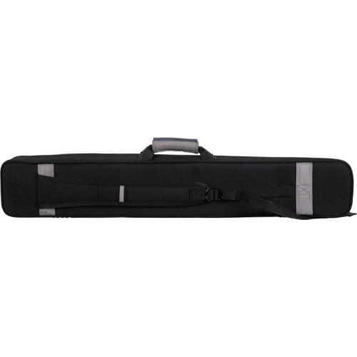 Mīksts biljarda kija futrālis Classic CueBuddy, melns-dzeltens, 3/5, 83 cm