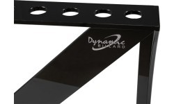 Ķiju statīvs Dynamic Club II 9 ķijām, akrils, spīdīgi melns