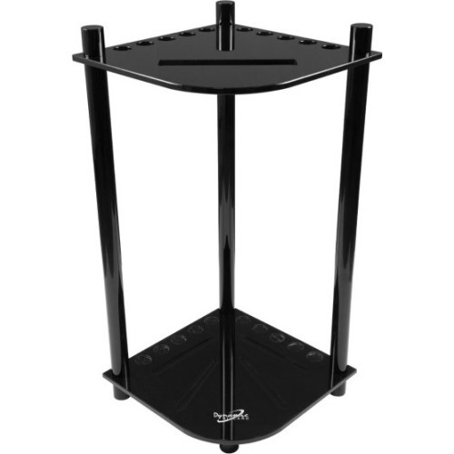 Подставка для киев Dynamic Pro II на 10 киев, акрил, глянцевый чёрный
