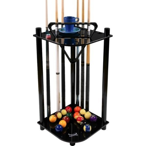 Cue Rack, Dynamic Pro II for 10 Cues, acrylic, shiny black