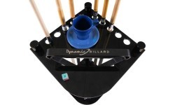 Biljarda kiju statīvs Dynamic Pro II 10 kijām, akrils, spīdīgi melns