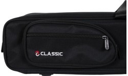 Biljarda kijas mīkstais futrālis Classic CueGuard, melns, 3/5, 83 cm