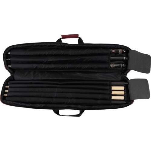 Cue Soft Case, Classic CueGuard, Burgundy, 3/5, 83 cm