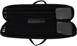 Mīkstais biljarda kija somiņa Classic Prestige, melna, 3/5, 83 cm