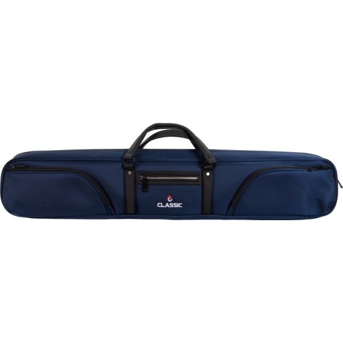 Biljarda kijas futrālis Classic Prestige, zils, 3/5, 83 cm