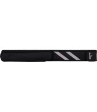 Mīksts biljarda kija somiņa, klasiskās svītras, melnbalta, 1/1, 83 cm