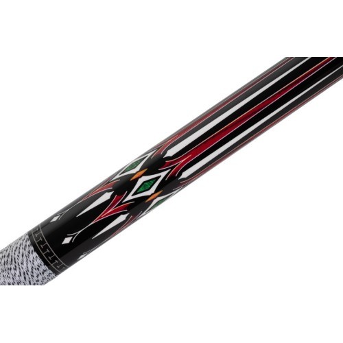 Billiard cue, Pool, Classic XT-01, Irish Linen, metal thread