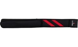 Cue Soft Case, Classic Stripes, Black-Red, 1/1, 83 cm